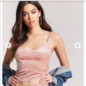 Velvet Dream Girl Graphic Top
